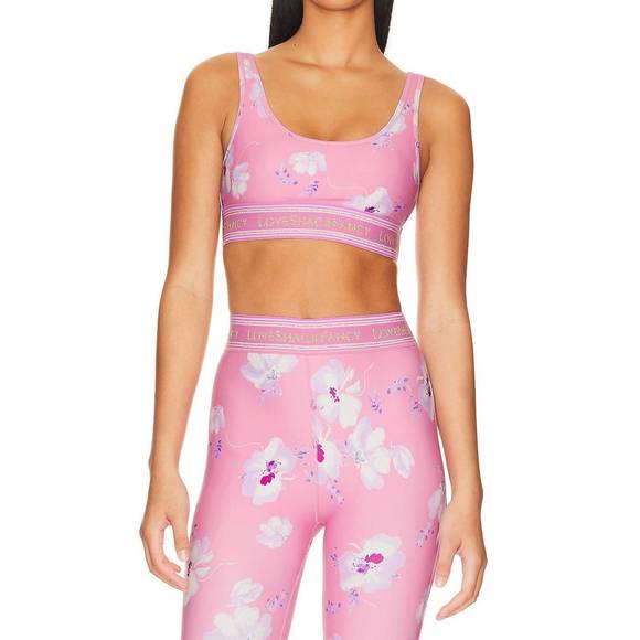 LOVESHACKFANCY Other - NEW LOVESHACKFANCY ornice bra in baby pink clouds